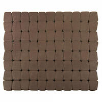  Тротуарная плитка Braer Классико круговая 60 мм. Коричневый: внешний вид